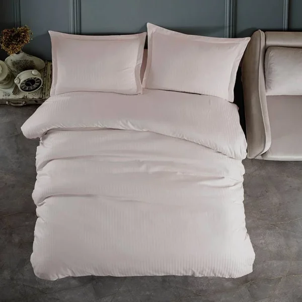 Line Nevresim Takımı (Cream)